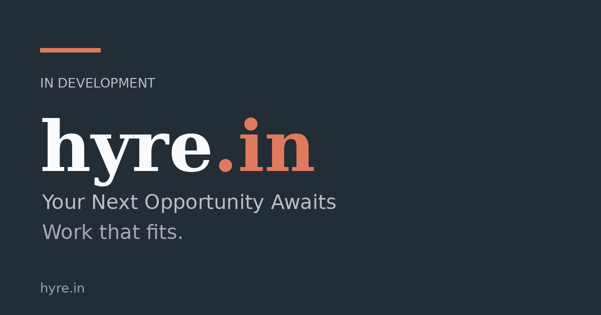 Link preview image for hyre.in
